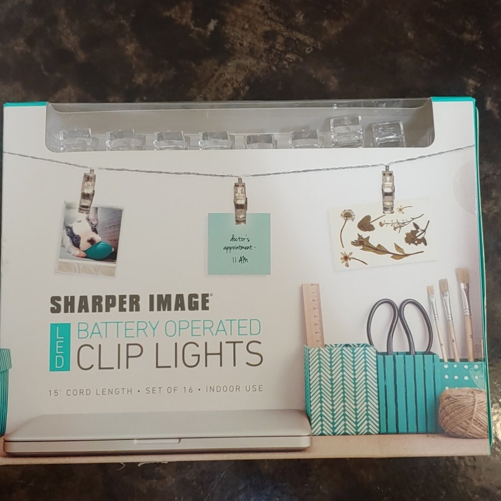 Sharper Image clip light